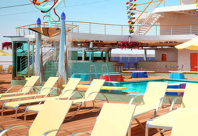Carnival cruises deck