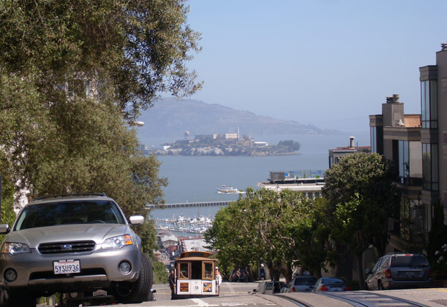 San Francisco - Blick auf Alcatraz